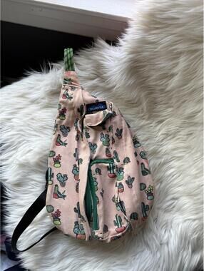 KAVU Sling Bag with Cactus Print